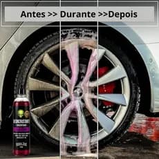 Desincrustante Concentrado 500ml Limpeza Pesada Rodas Motor Chassis Alumínio Inox Ferrugem Leve