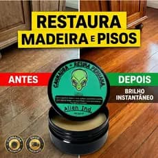 Cera Alien Ind. Restauradora P/ Madeira, Piso, Móveis Carnaúba