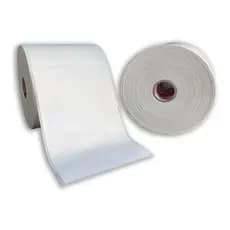 1 Rolo Etiqueta 10x15 100x150 Térmica Serrilha Jumbo 500 Un Cor Branco Adegraf 20 G
