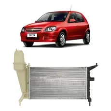Radiador Celta 2000 2001 2002 2003 2004 2005 Sem Ar 1.0 1.4