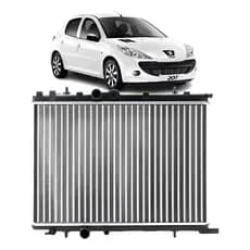 Radiador Peugeot 206/207 Mec/aut 1999 Em Diante 1.0 1.4 1.6