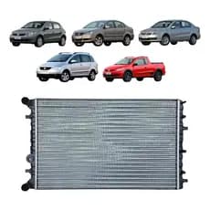 Radiador Gol G5 G6 G7 G8 1.0 1.6 Ano 06/18 4 cilindros Com Ar 5z0121253d