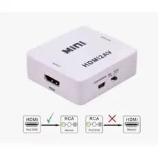 HDTV2AV Mini Adaptador Conversor Hd Video 1080P HDMI para AV