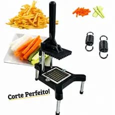 Picador Industrial Profissional Multiuso Fatiador de Batata Legumes e Frutas Reforçado