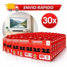 Suportes Fixo Para Tv Parede Universal Led E Lcd 10 A 90 Polegadas Até 40kg