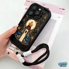 Capinha para iPhone 17 16 15 14 13 12 11 Pro Max Plus Air XR Xs Padrão de Aparecida Anti queda e Capa
