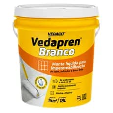 Vedapren Branco Manta Líquida Acrílica Impermeabilizante 18kg Vedacit