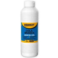 Cola Branca Extra Forte PVA Com Alta Adesão Marcenaria Escolar Artesanato Universal Premium 500g Vedacit