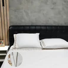 Jogo De Lençol, Cama Casal Queen Percal 4 Peças -liso
