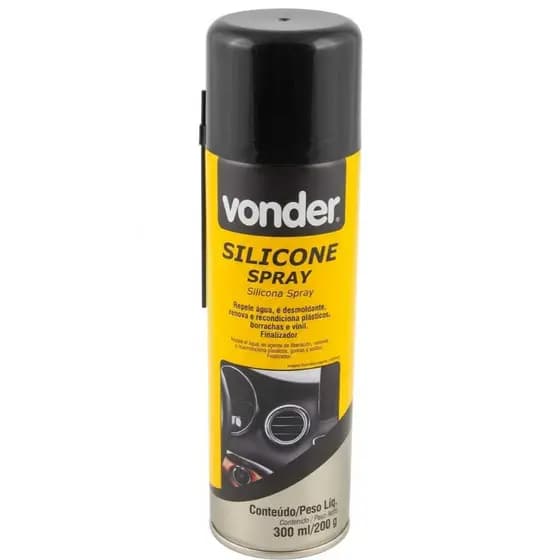 Silicone em spray 200 g/300 ml VONDER