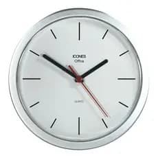 Relógio de Parede Redondo 24cm Office Silencioso Moderno Decorativo Sala Quarto Cozinha