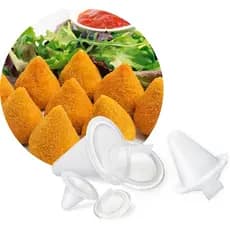 Forma de Coxinha Kit C/ 3 Formas
