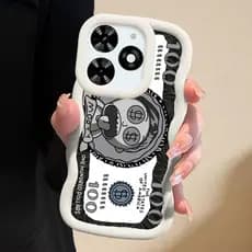 Capinha Macia Capa Para Infinix Smart 8 Pro HD Plus Hot 40i De Celular Protetora Silicone Luxo Telefone Case 0255 MKL