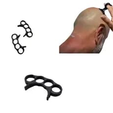 Suporte Barbeador Carrinho Duplo Refil GILLETE MACH3 ou FUSION5 para Barbear Duplo