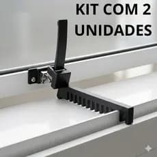 Trava de Janela Ajustável –KIT 2 UNIDADES Segurança Inteligente para o Seu Dia a Dia