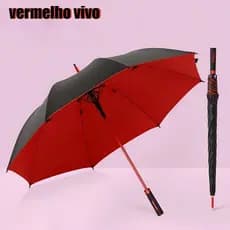 Guarda-Chuva Automático Reforçado com Proteção Solar UV