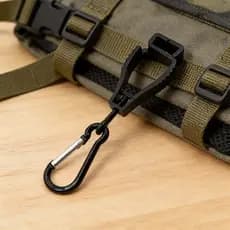 Clip Porta-Luvas e Máscara Multiuso, Prendedor Presilha Anti-perda, Suporte Portátil para Trabalho Seguro