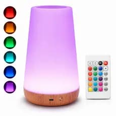 Luminária LED RGB Sem Fio 16 Cores Touch + Controle Solena Spectra USB-C