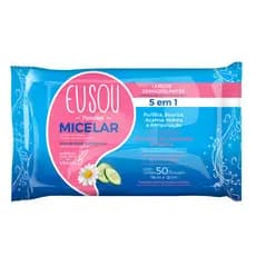 Eu Sou Lenço Demaquilante Micelar c/ 50un