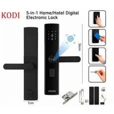Smart Door Electronic Lock with Fingerprint, Password, NFC Card and Mechanical Key fang-M15