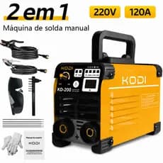 ⚡ Máquina de Solda Portátil 🏠 | Bivolt 110V/220V, Display Digital,  Ideal para Uso Doméstico e Reparos -D13
