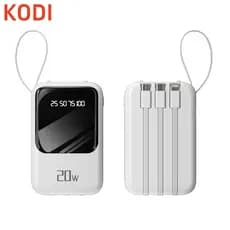 Powerbank 10000mAh Carregador Portátil Rápido Compatível com Android e iPhone-A6