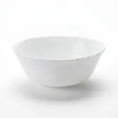 Tigela Bowl Sun Vidro Branco Opalina 2.1 Litros Grande Resistente Mesa Cozinha