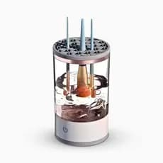 Limpador de Pinceis Maquiagem Secador Automático USB