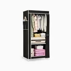 Guarda Roupa Closet Dobrável Organizador com Capa de Tecido Multifuncional