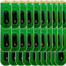KIT COM 30 CABOS TIPO C TURBO NO ATACADO PARA REVENDER