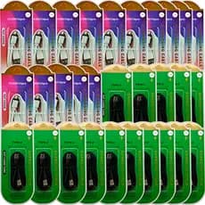 KIT COM 30 CABOS 15 CABOS COMPATIVEL PARA IPHONE 15 CABOS TIPO C NO ATACADO PARA REVENDA