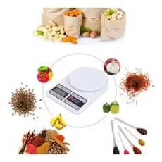 Balança Digital de Cozinha Alta Precisão | Balança Eletrônica para Receitas e Dieta