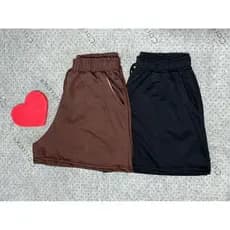Shorts Feminino - kit 1 ou 2 - Moletinho Soltinho - Com Bolso - Confortável para seu dia a dia -Temos do P ao GG!