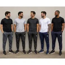 Calças Masculina Jogger - Kit de 5 Calças - Do P ao GG - Totalmente Flaneladas - Ótimas para academia e caminhadas.