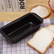 Formas de Pão Antiaderente Aço Carbono Assadeira Forno Retangular para Bolo, Pão Caseiro e Torta