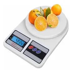 Balança Digital de Cozinha - Alta Precisão 1g–10kg com Tara, Peso Alimento, Compacta