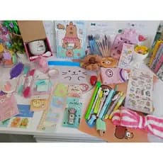 Kit Surpresa Kawaii -Papelaria - Beleza - Variedades