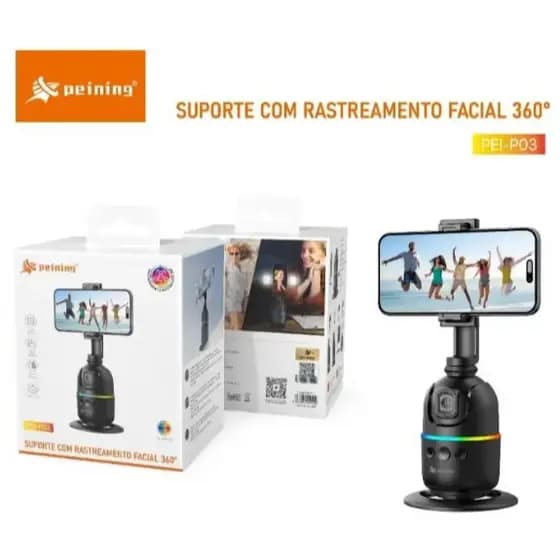 SUPORTE COM RASTREAMENTO FACIAL PEINING