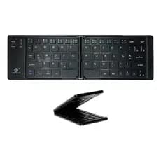 Teclado Bluetooth Dobrável Sem Fio Compatível com Celular, Tablet, iPad e Notebook