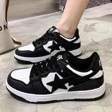 Tênis Casual Feminino e Masculino De Skate Flats Sneakers