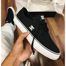 Sapatenis DC SHOEZ Caramelo/Marrom/Preto Skateboard Cano Baixo Queima De Estoque
