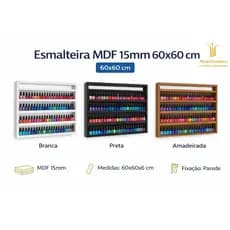 Nicho Expositor para 180 esmaltes - 60x60 MDF