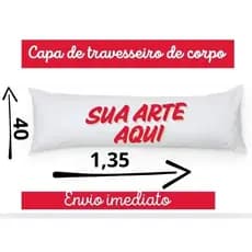 Capa De Travesseiro Xuxão Abracadinho Travesseiro De Corpo Sua Arte 1,35x40