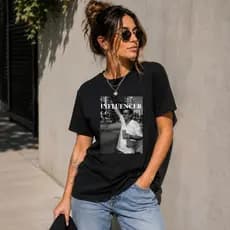 Camiseta Feminina Estampada Zeca Pagodinho 100% Algodão Premium Unissex Casual Confortável Influencer