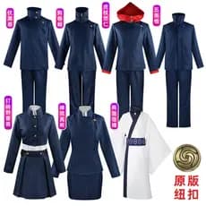 Feitiço de volta à guerra cos roupas Gojo Go nóweed Yuren Ningzaki rosa selvagem cosplay Anime roupas atacado WOWI