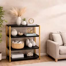 Prateleira Estante MDF Industrial Resistente Suporta Muito Peso