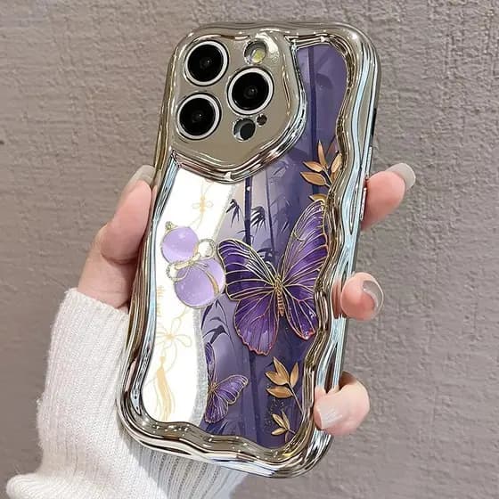 Capa iPhone para 17..X  Capa de proteção leve estilo minimalista e moderno com cores vibrantes design único