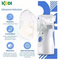 Nebulizador Portátil Mini Automático Silencioso | Inalador para Adultos e Crianças - N11