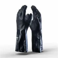 Luva De Pvc Petronit 35cm Preta Danny CA 16397 (Par)