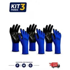 Kit Luva Hand Nitrilo Wave Handex 3 Pares e 5 Pares